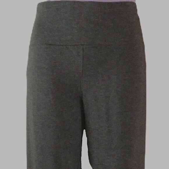 Terra & Sky Women's High Rise Fitted Gray Leggings Size 4X 28-30 (C574) - Picture 1 of 7